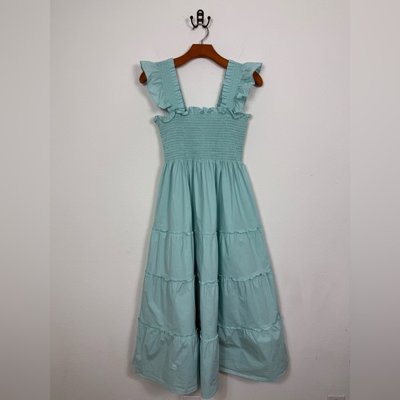 Hill House Dresses & Skirts - Hill House Home Ellie Nap Midi Sleeveless Blue Dress Sz Small